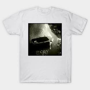 Boat in the Mud - Norfolk, UK T-Shirt